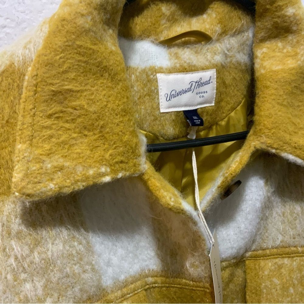 NWT Universal Thread Dragon Moss Plaid Brushed Sh… - image 5